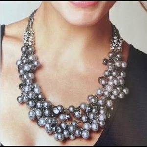 Stella & Dot Isadora Pearl Bib Necklace